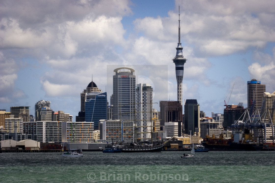 "Sky Tower" stock image