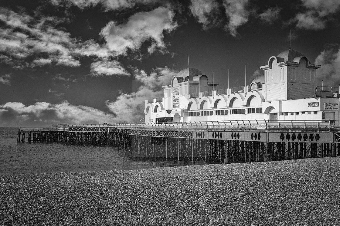 "Southsea Pier" stock image