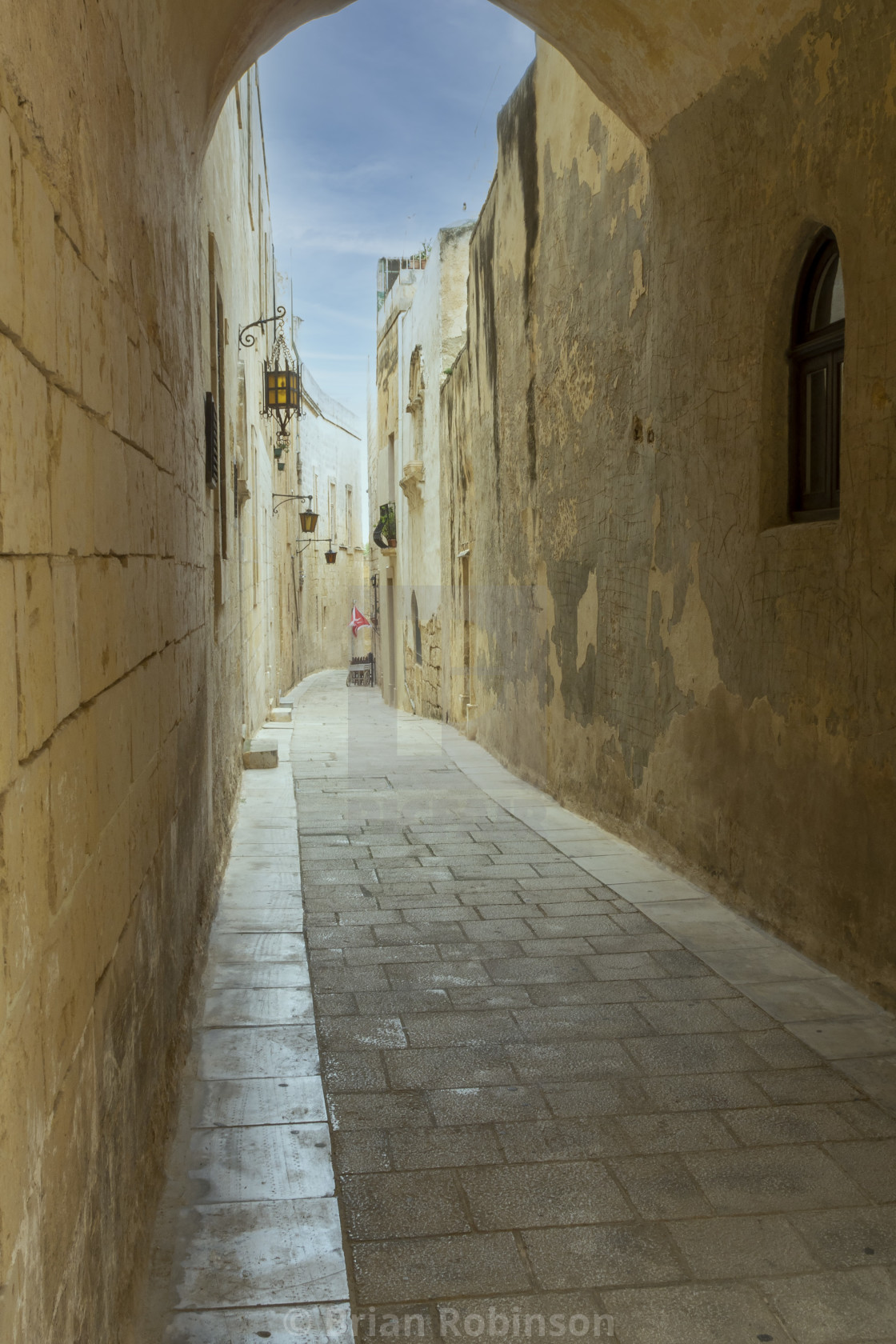 "Malta Alley" stock image