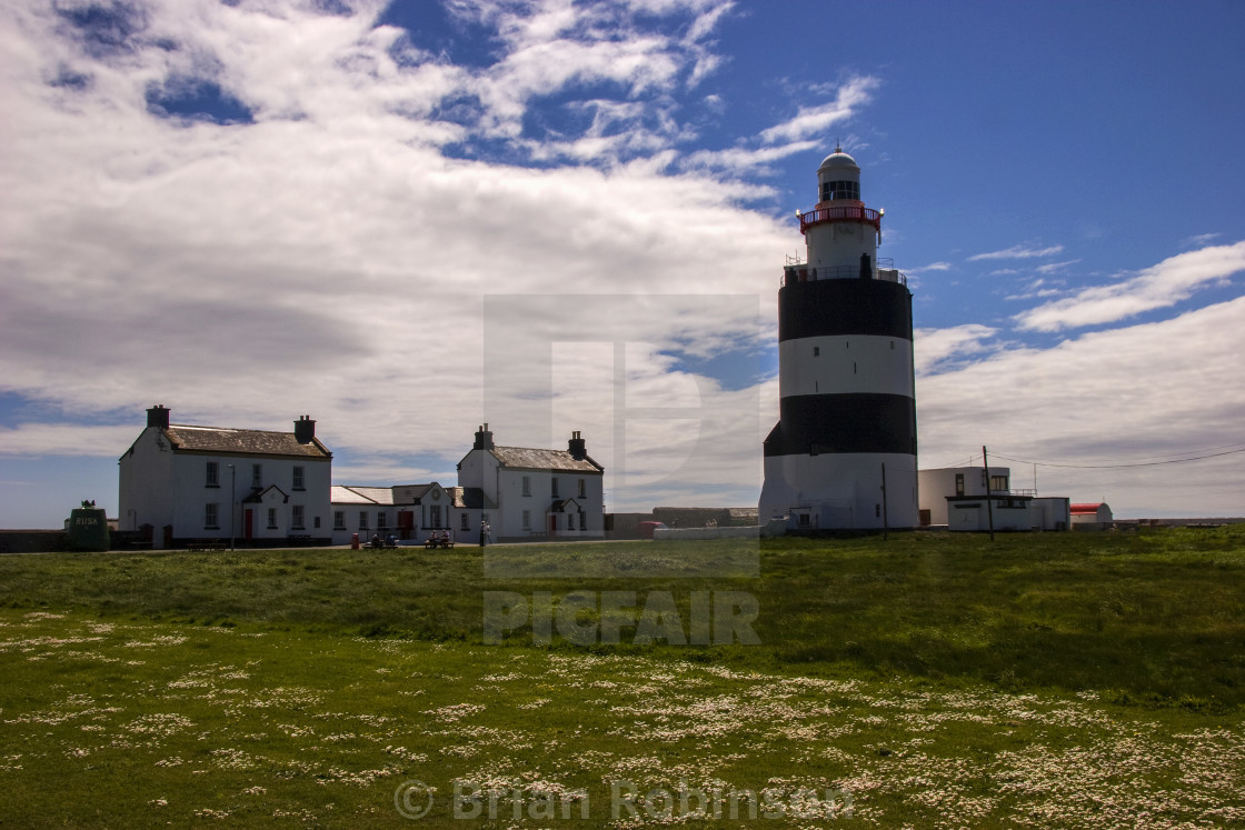 "Hook Lighthouse" stock image