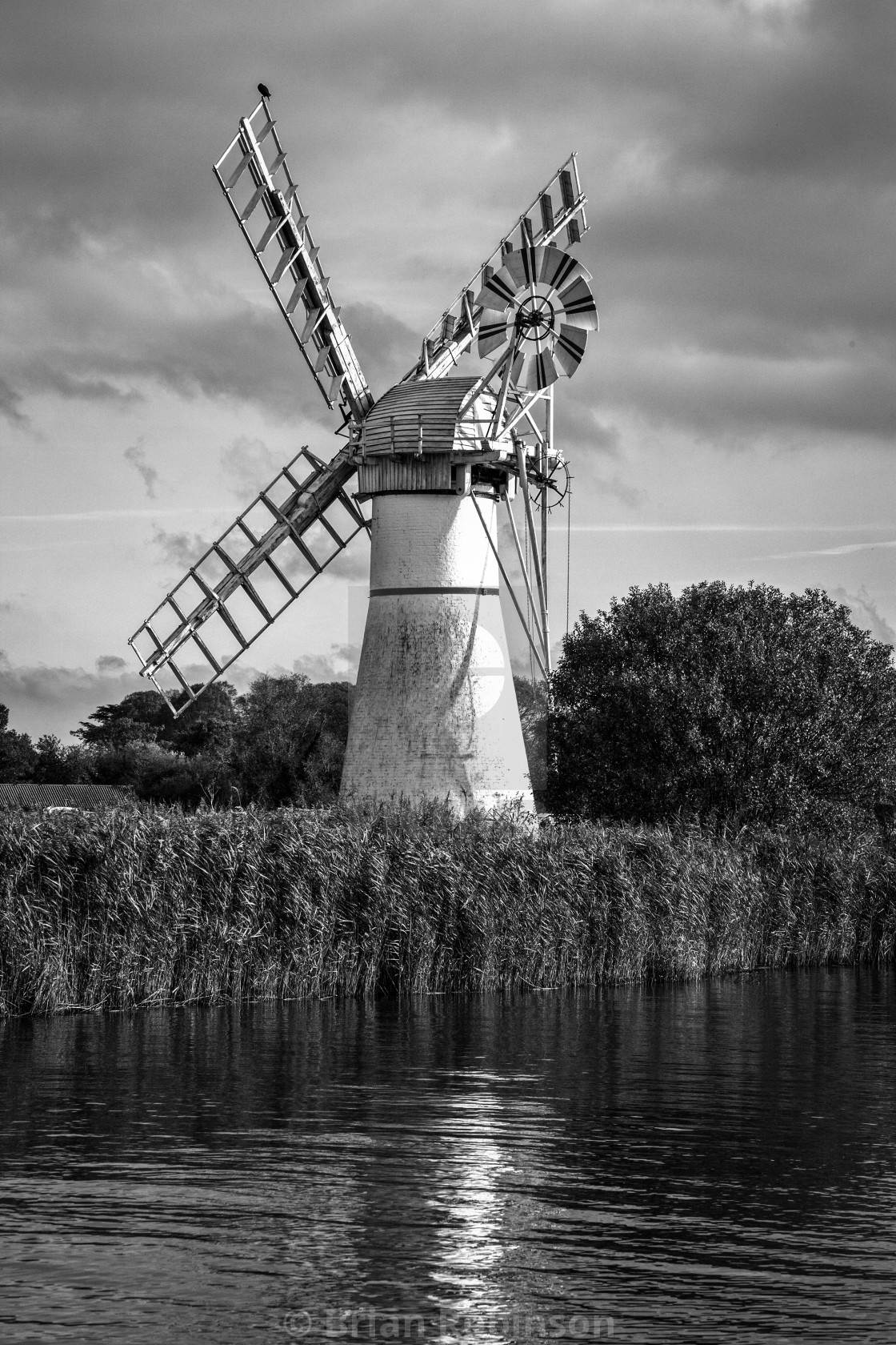 "Thurne Mill" stock image