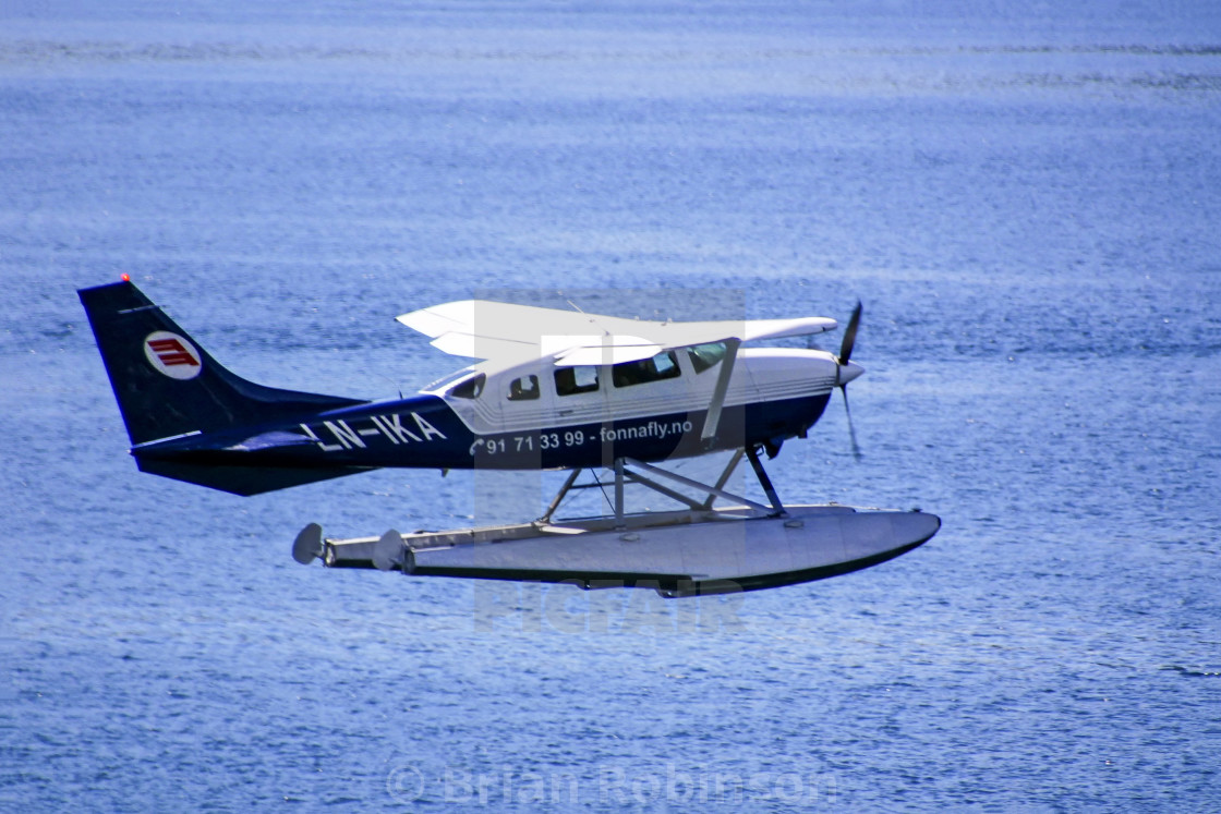 "Seaplane" stock image