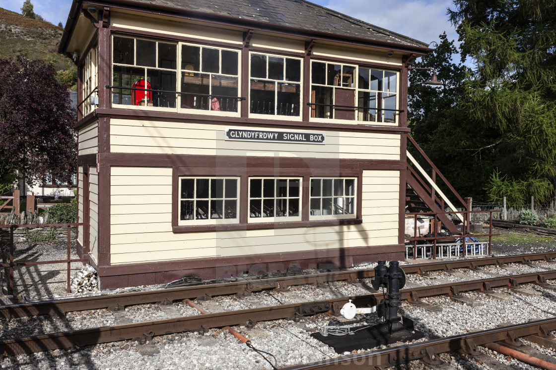 "Signal Box" stock image