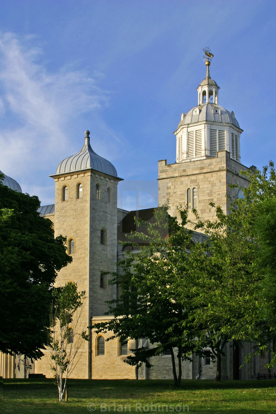 "Portsmouth Cathedral" stock image