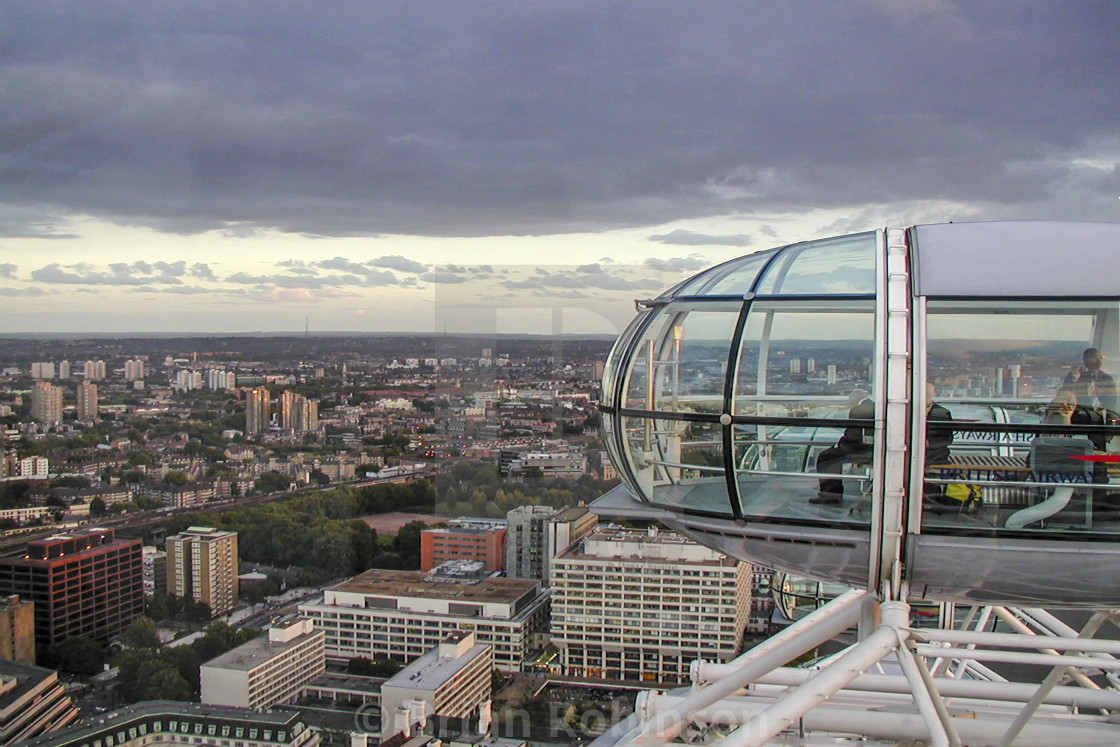 "London Eye" stock image