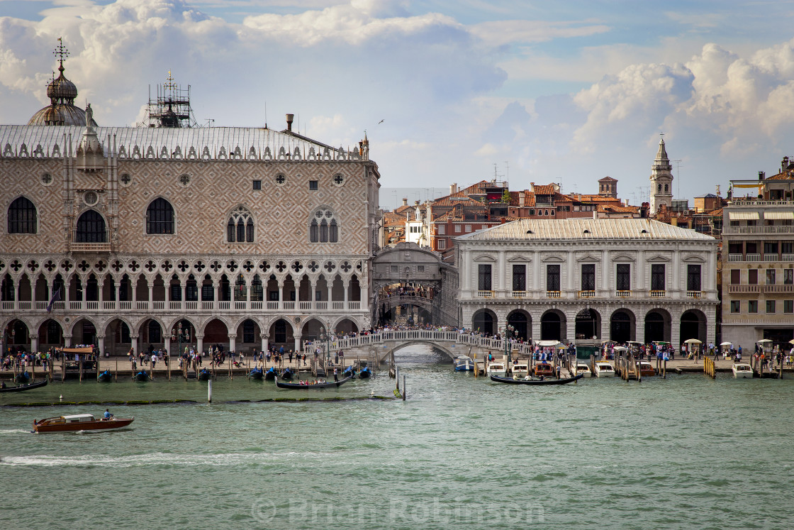 "Bridge of Sighs" stock image