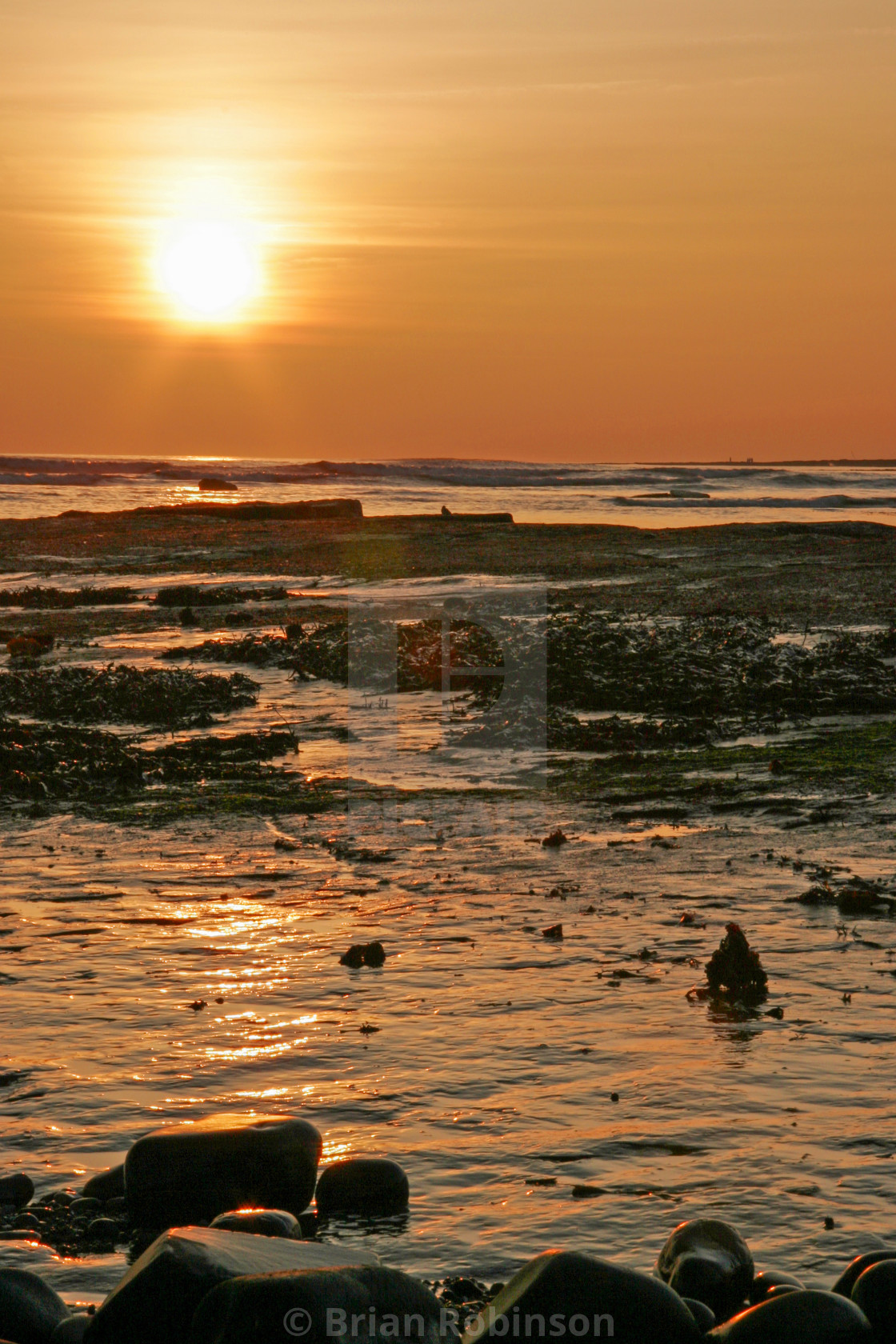 "Kimmeridge Bay" stock image