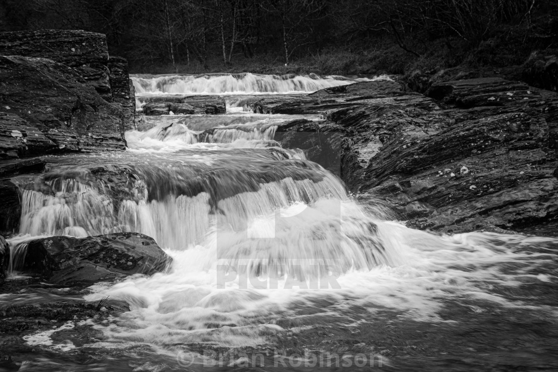 "Rheidol River" stock image