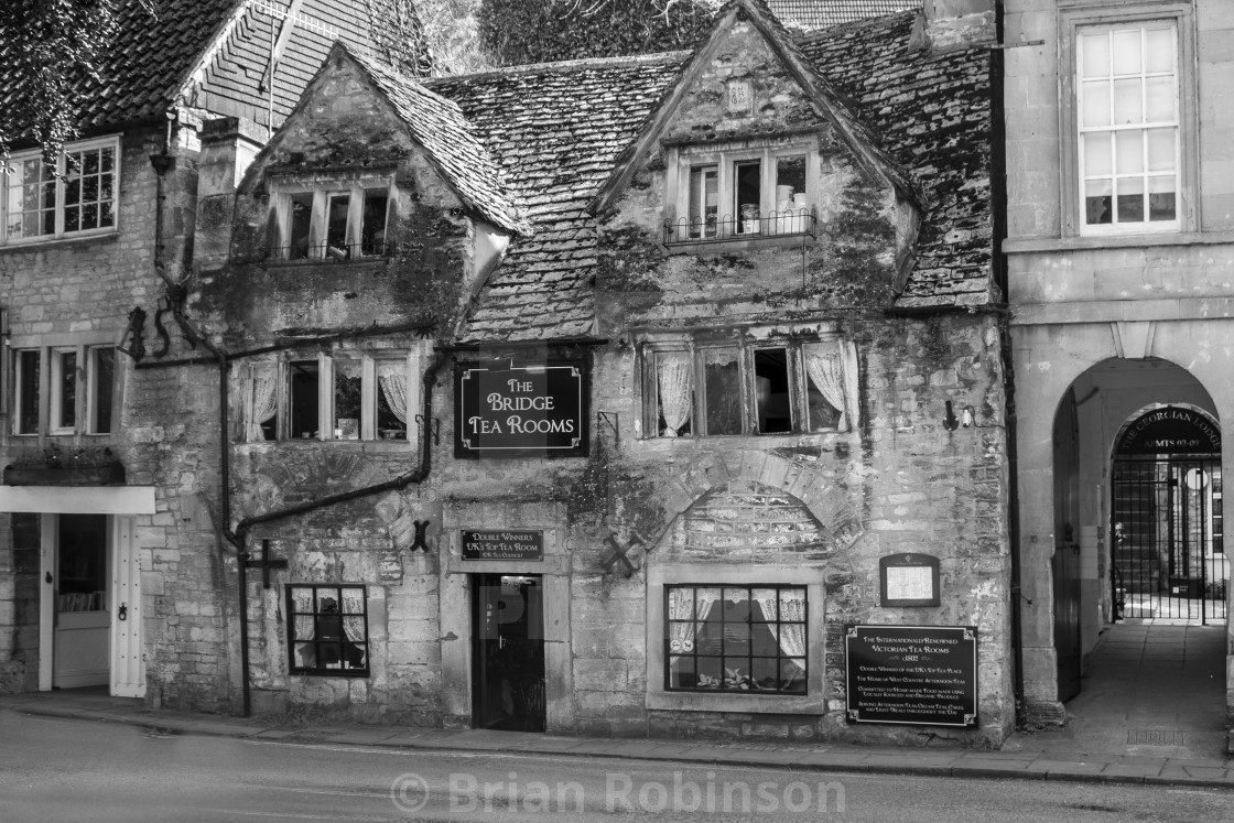 "Bridge Tea Rooms" stock image