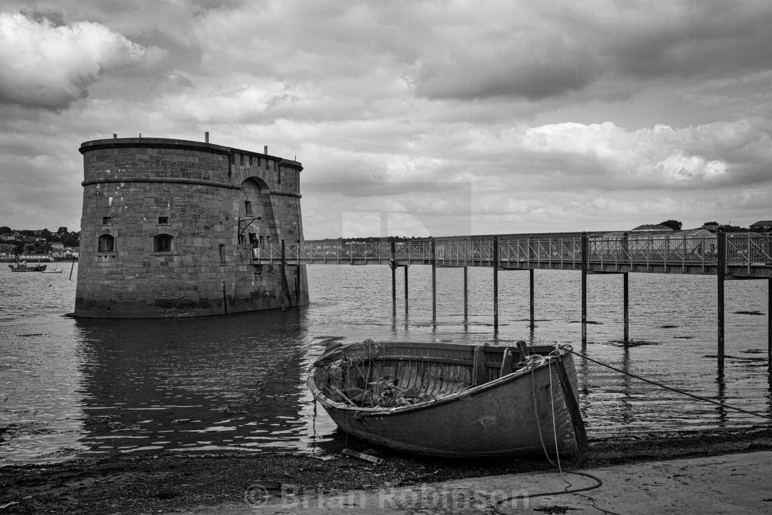 "Cambridge Gun Tower" stock image