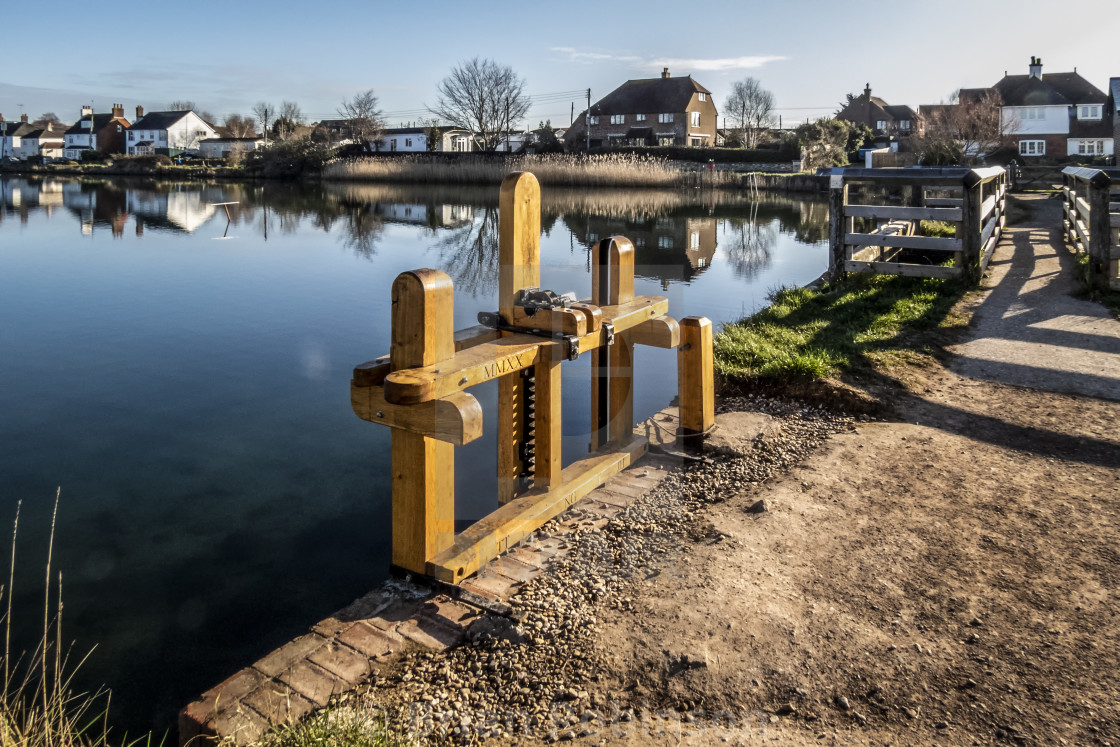 "Sluice Gate" stock image