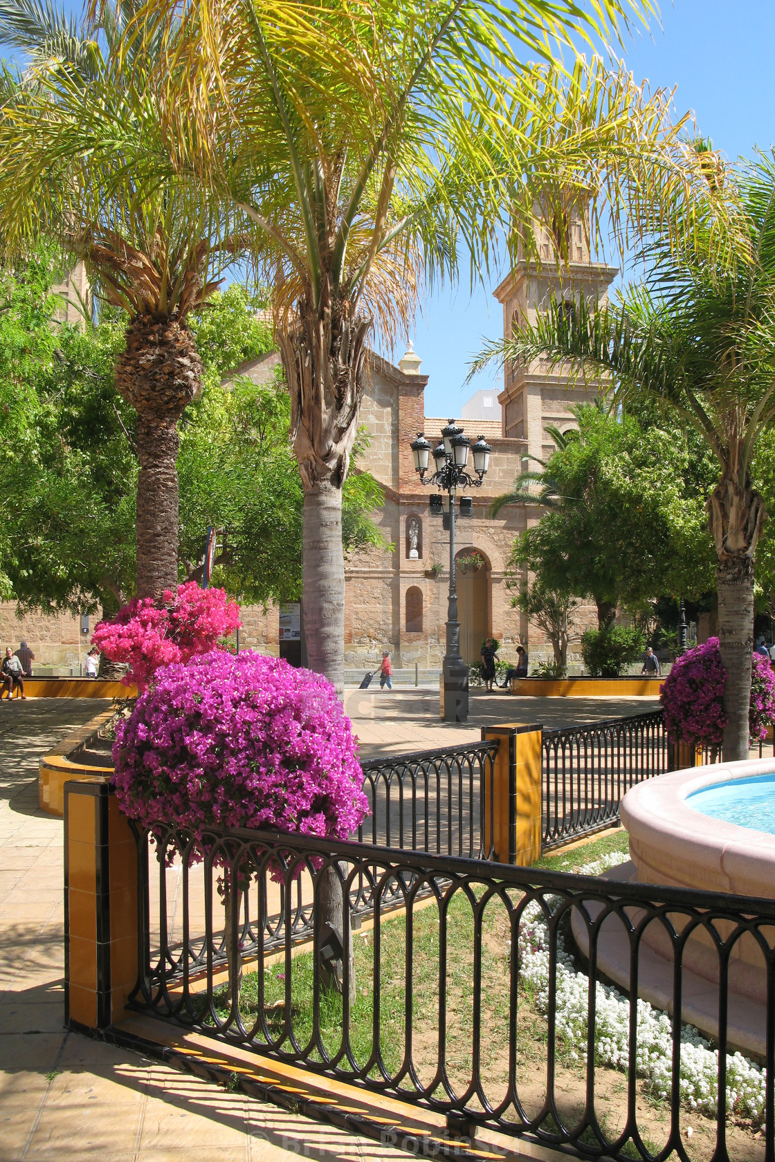 "Torrevieja Church" stock image