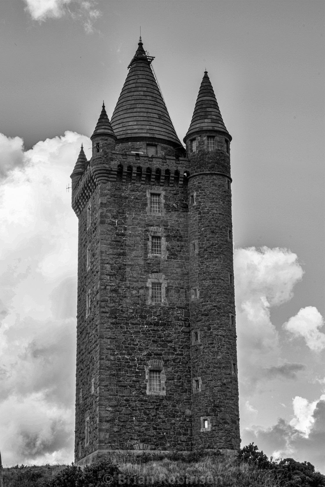 "Scrabo Tower" stock image