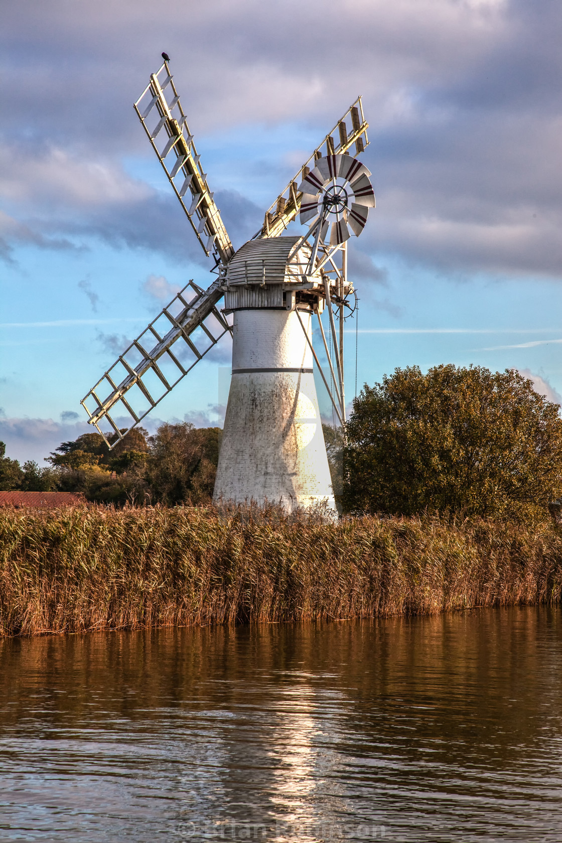 "Thurne Mill" stock image