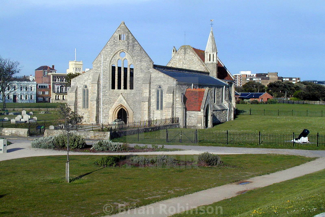 "Garrison Church" stock image