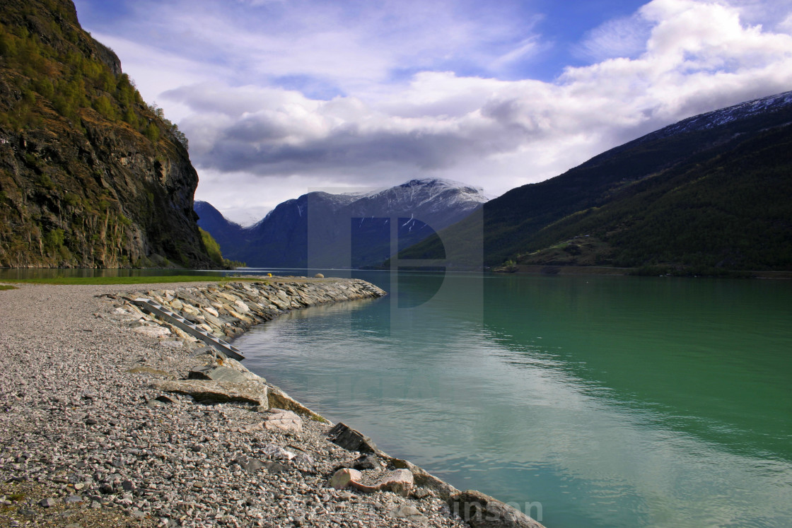 "Sognafjord" stock image