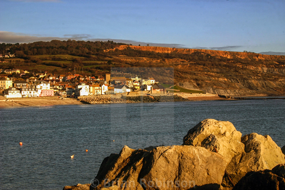 "Lyme Regis" stock image