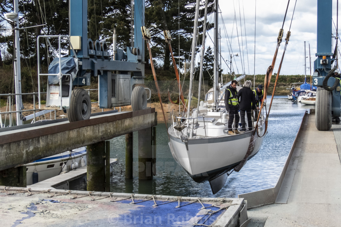 "Boat Lift" stock image