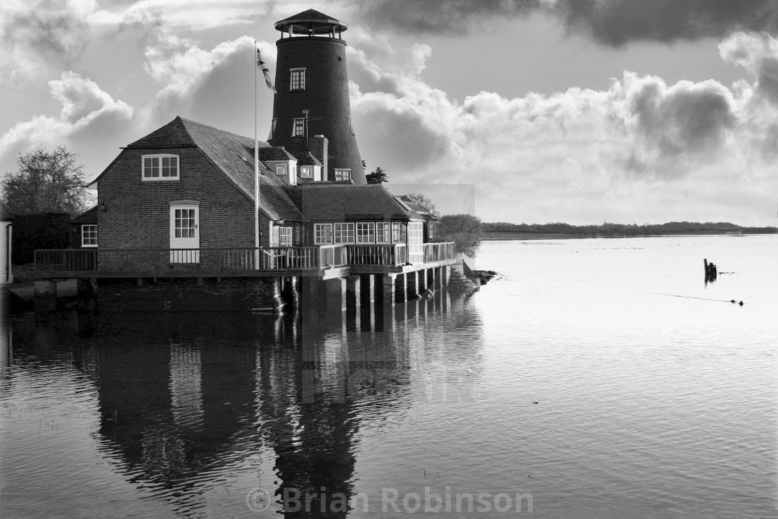 "Langstone Mill" stock image