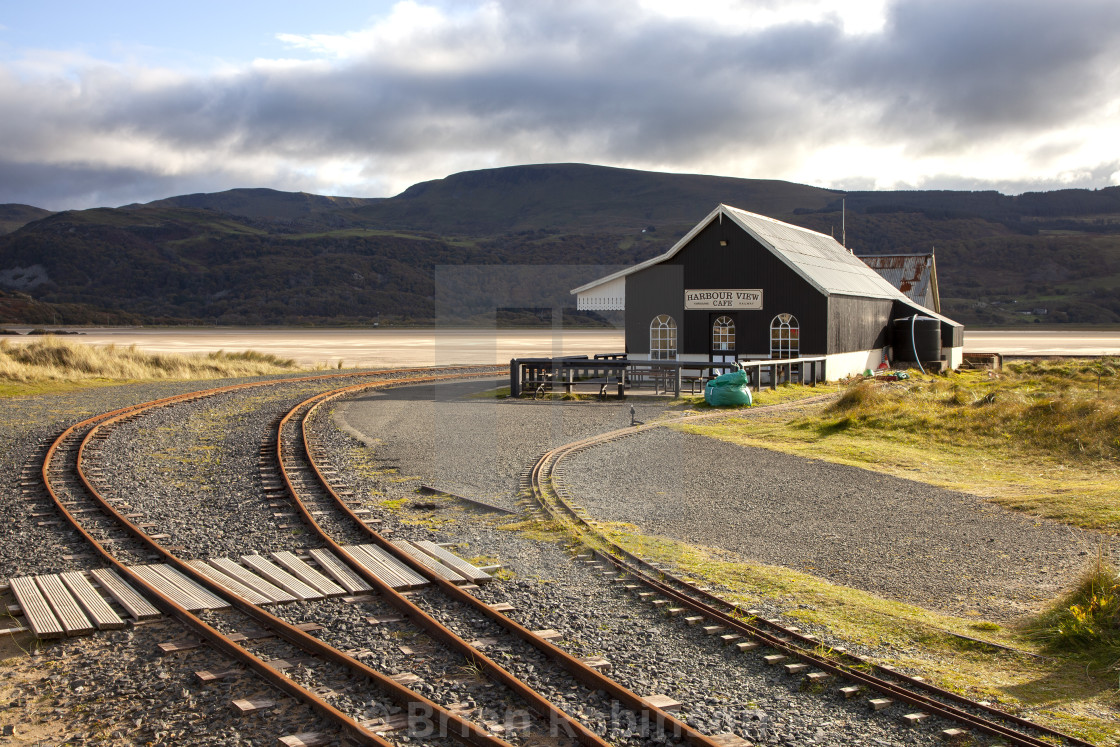 "Fairbourne Railway" stock image