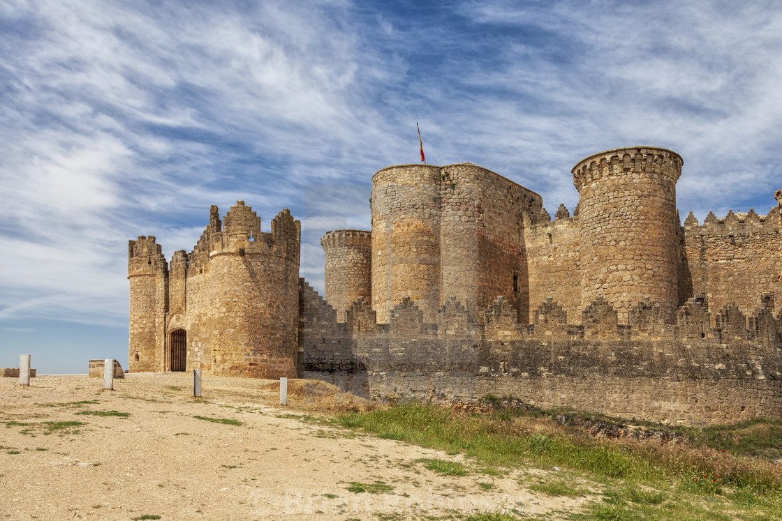 "Belmonte Castle" stock image