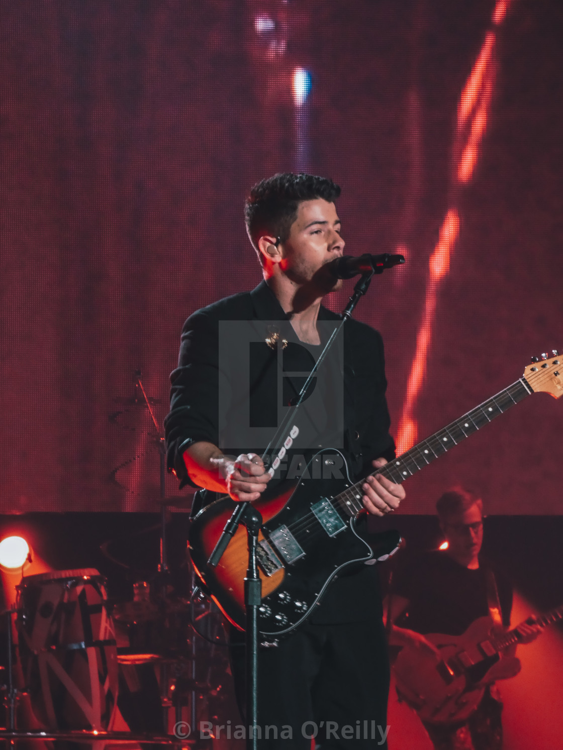 "Nick Jonas, Jonas Brothers, Happiness Begins Tour" stock image