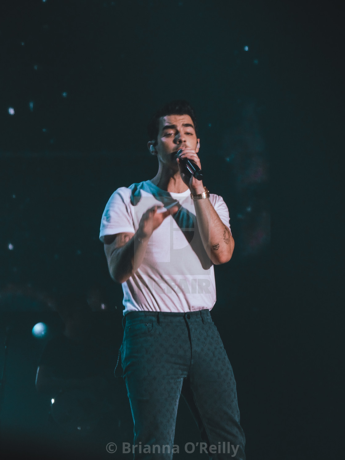 "Joe Jonas, Jonas Brothers, Happiness Begins Tour" stock image