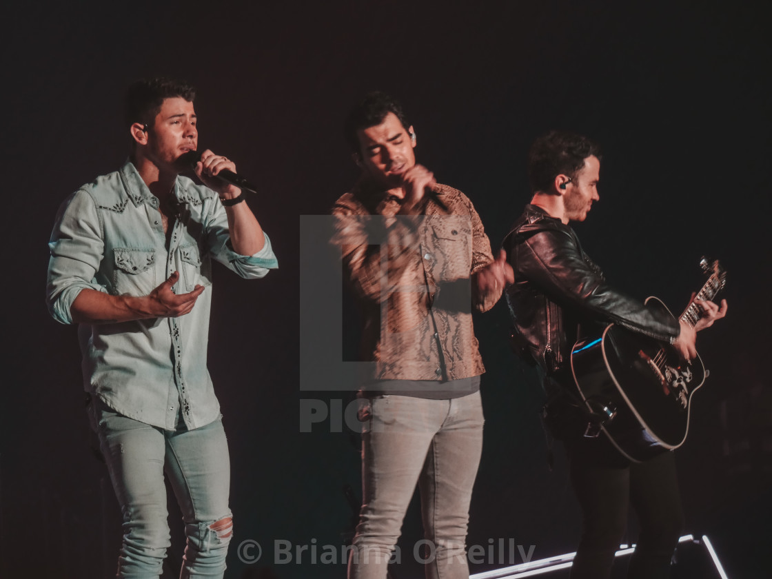 "Jonas Brothers, Happiness Begins Tour" stock image