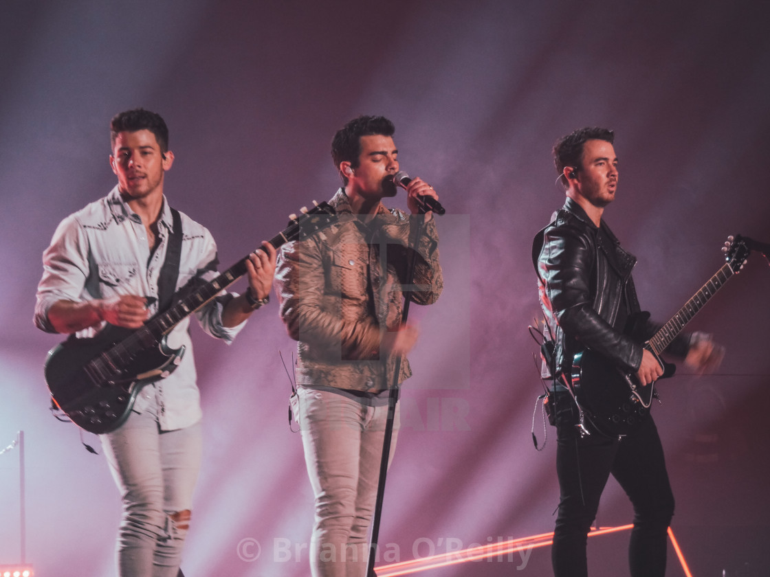 "Jonas Brothers, Happiness Begins Tour" stock image