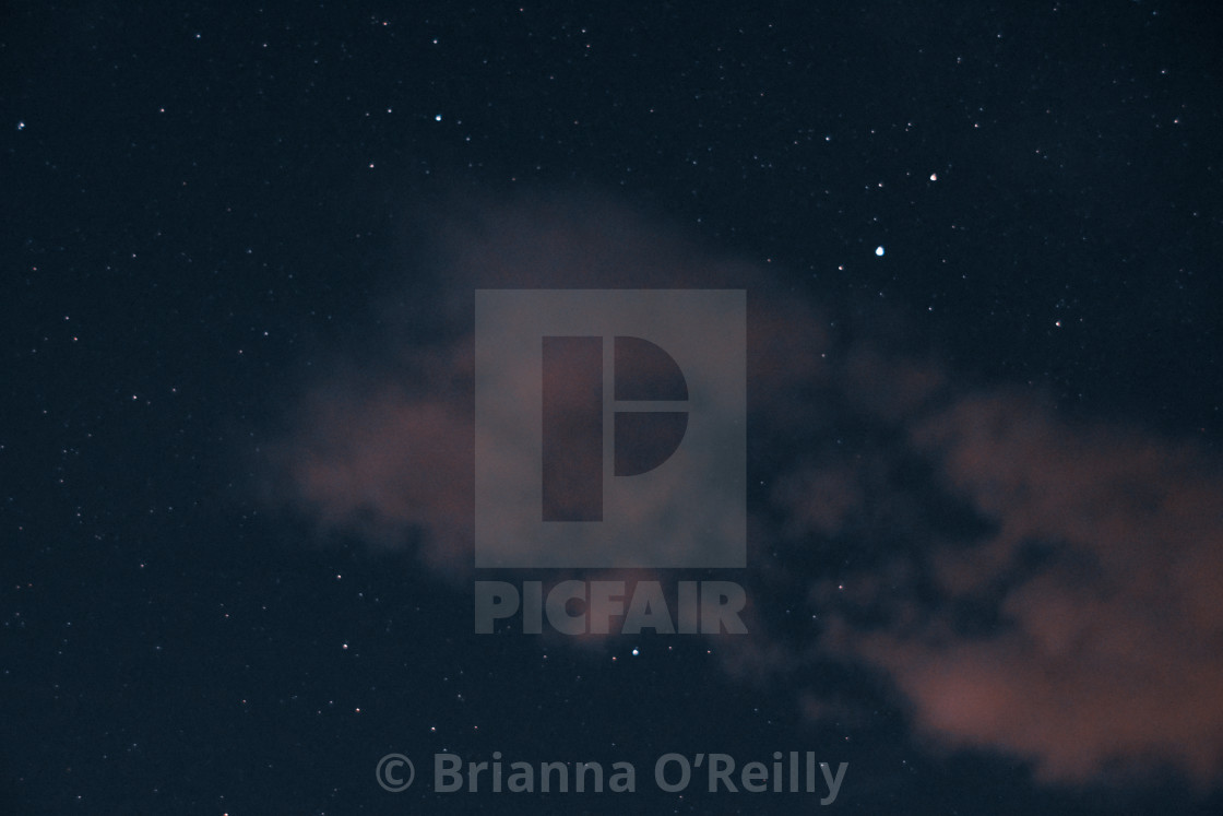 "Stars and Clouds" stock image