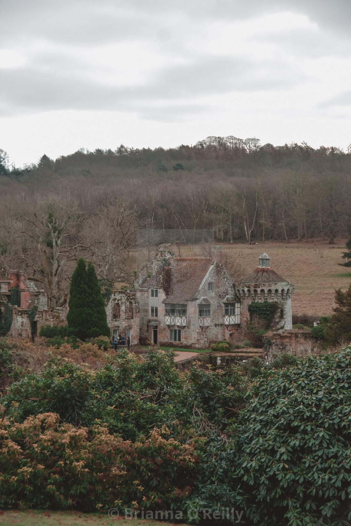 "Scotney Castle" stock image