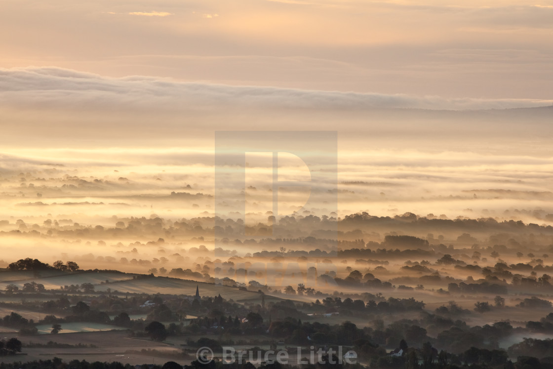 "Severn Valley Mist" by Bruce Little - $30.86 "Severn Valley Mist" stock image