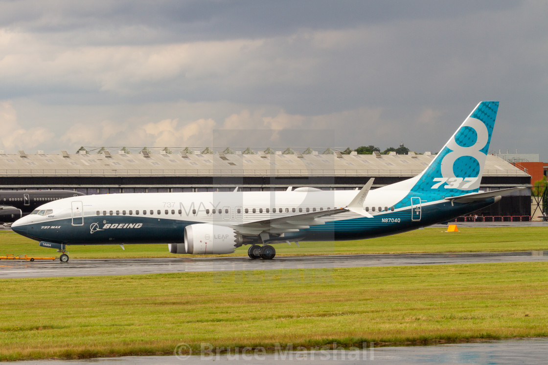 "Boeing 737 Max" stock image