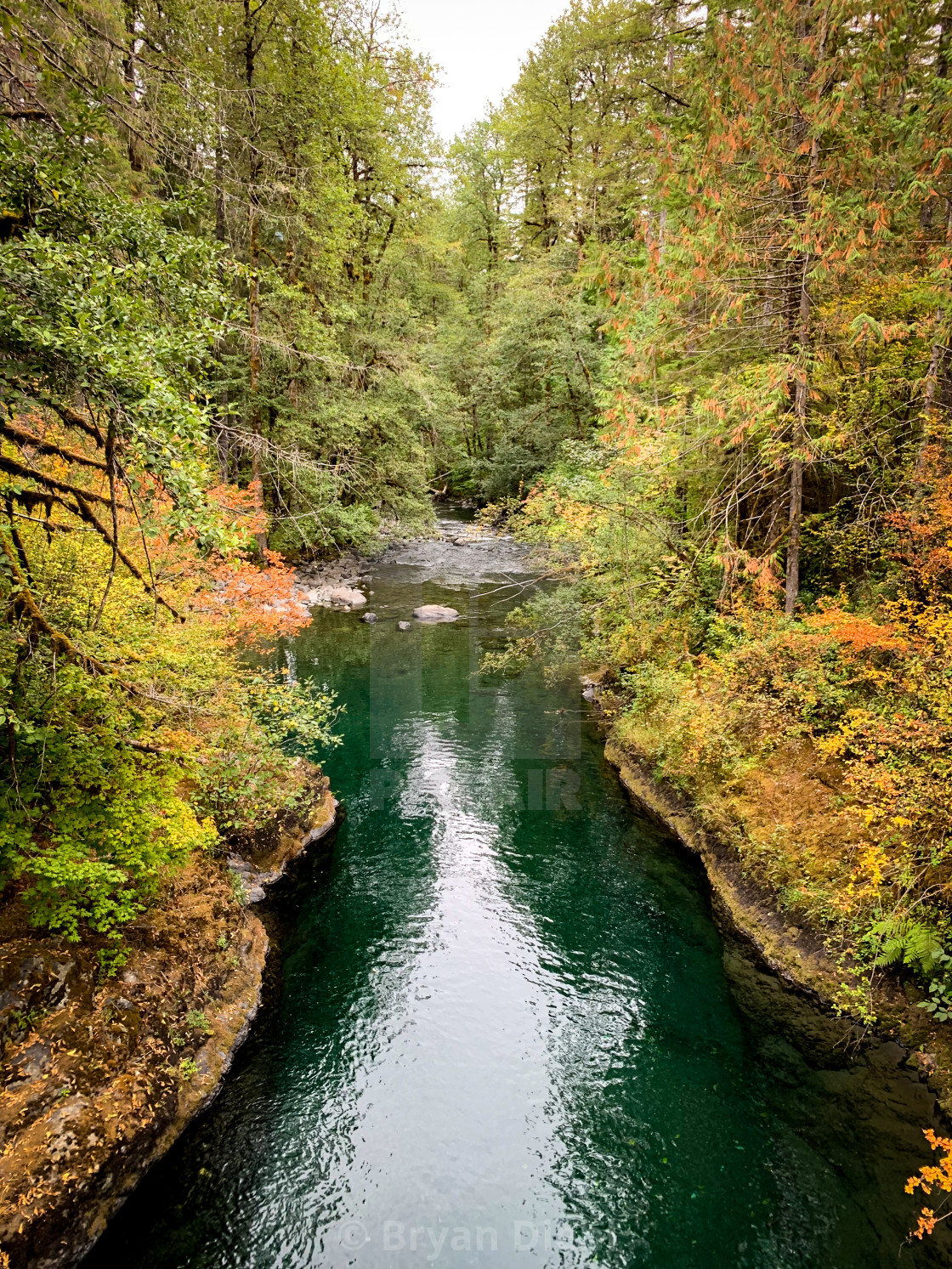 "Hama Hama River" stock image