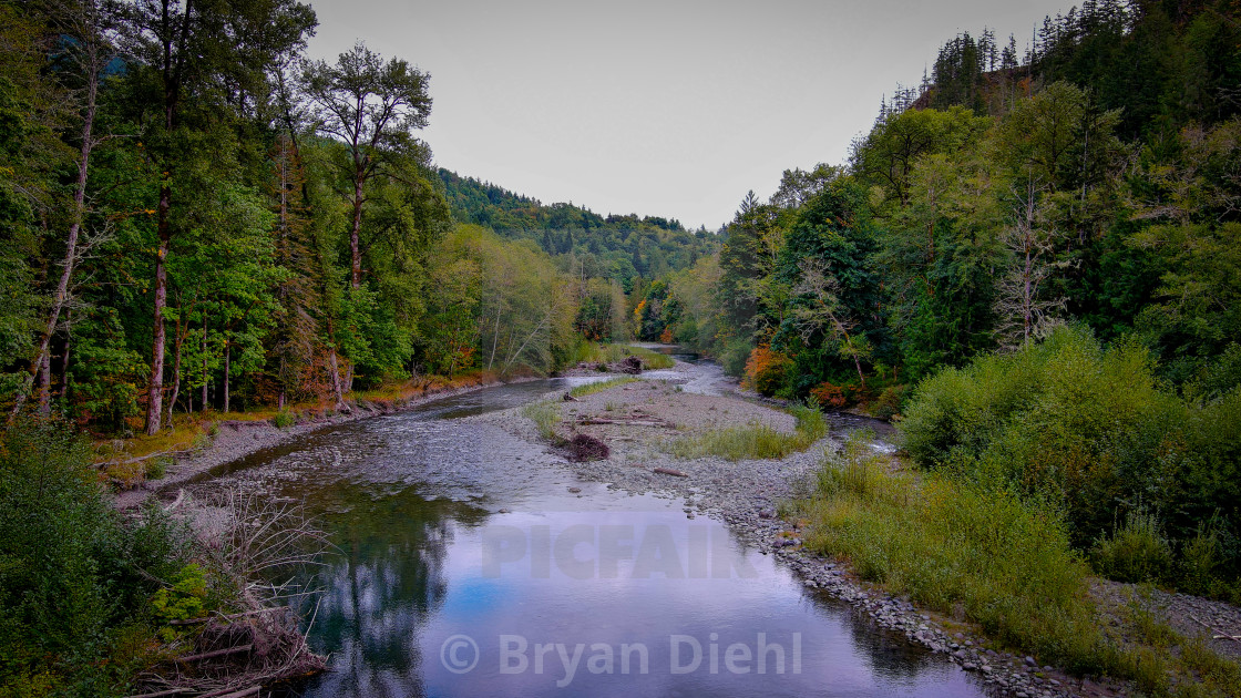 "Duckabush River" stock image