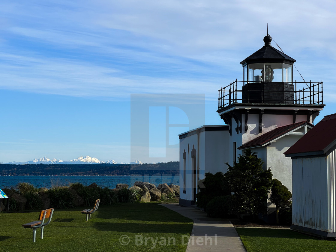 "North Kitsap Light" stock image