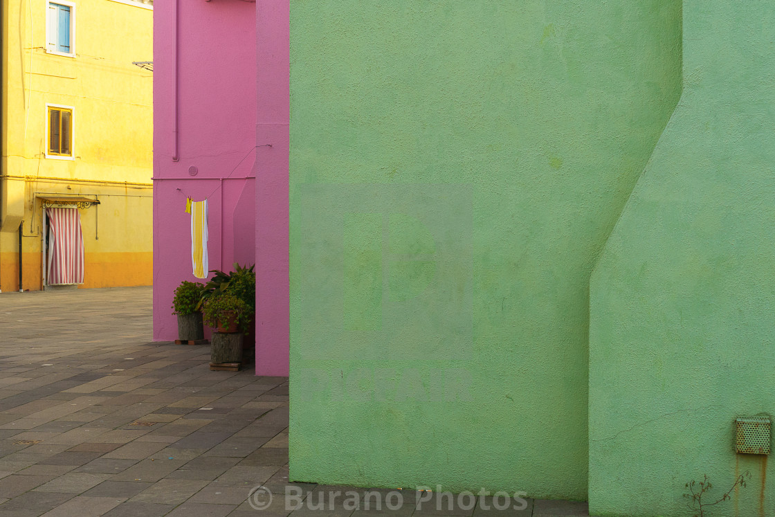 "Babbuini Corner" stock image