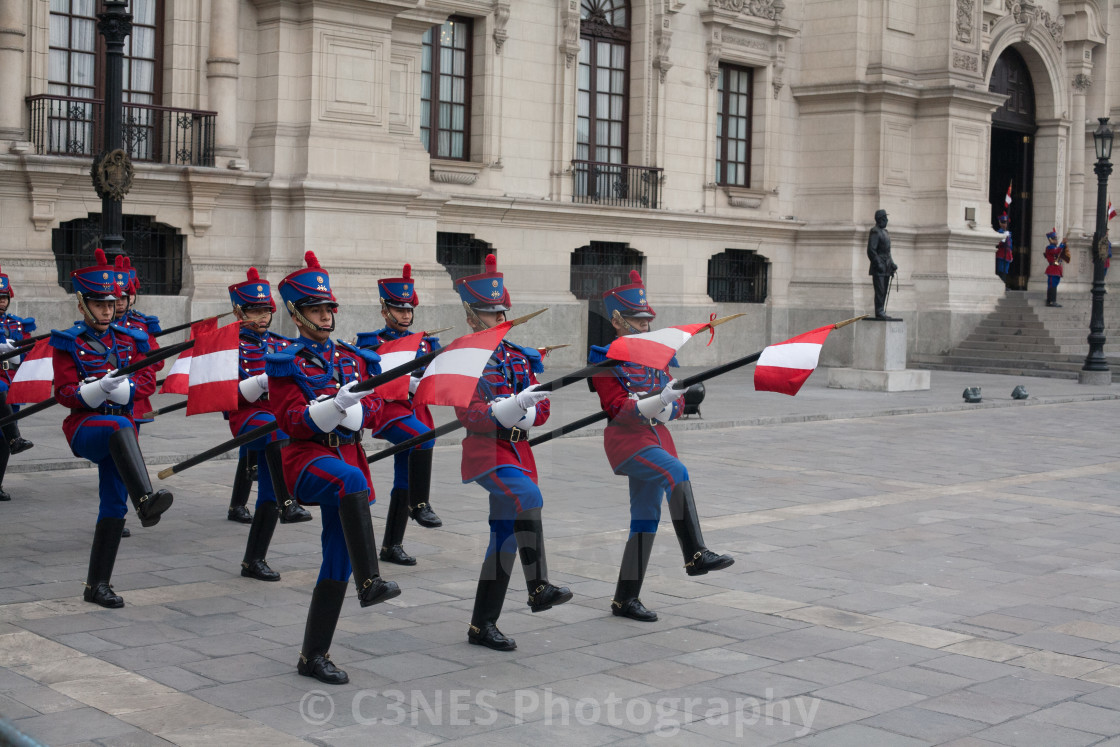 "Changing of the Guard" stock image