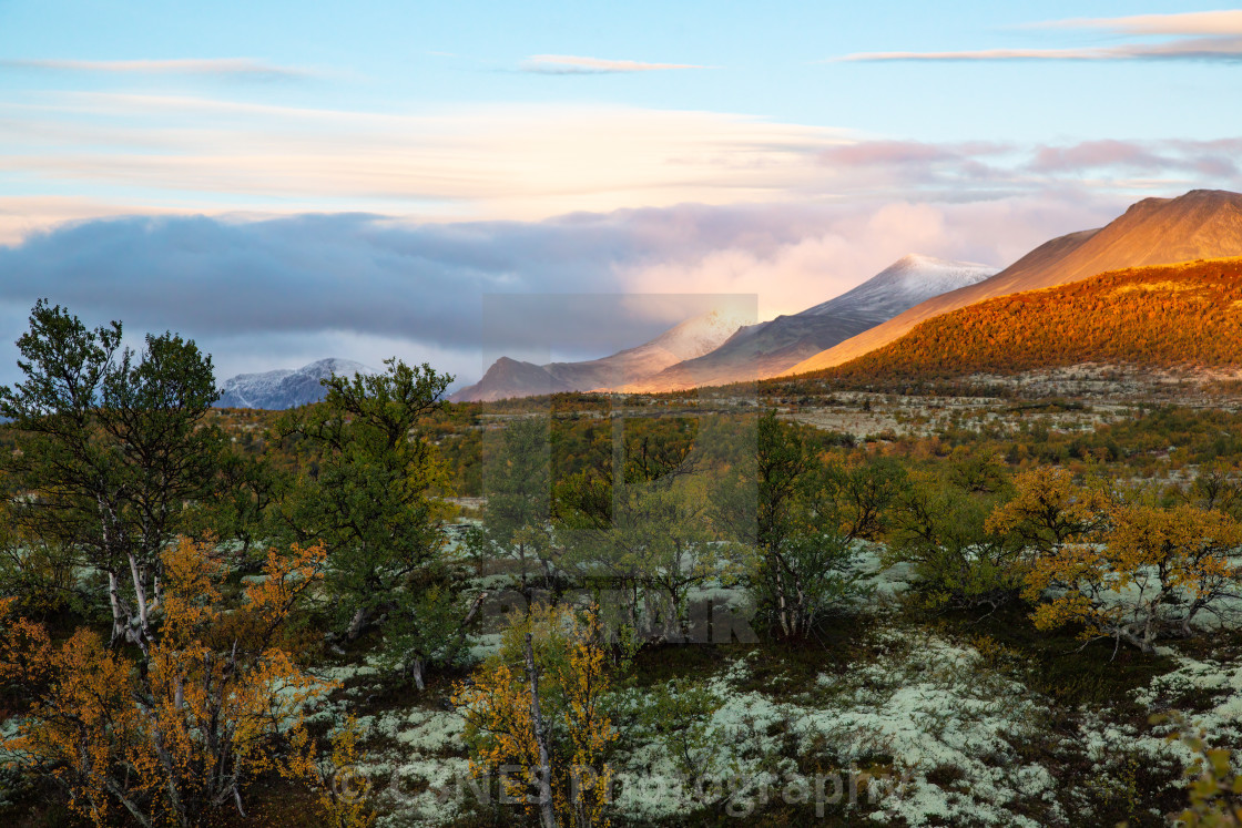 "Autumn in Rondane" stock image