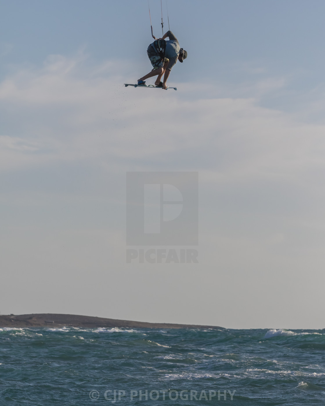 "Kitesurfing" stock image