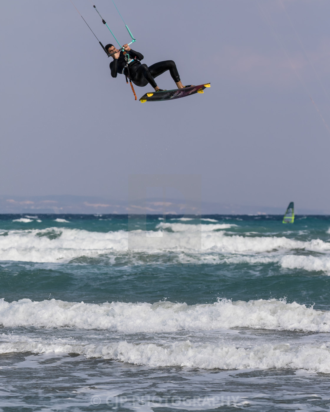 "Kitesurfing" stock image