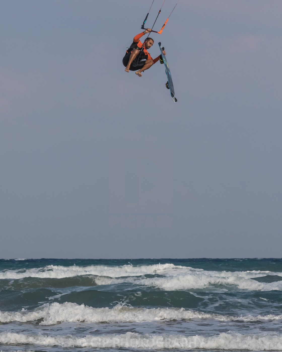 "Kitesurfing" stock image