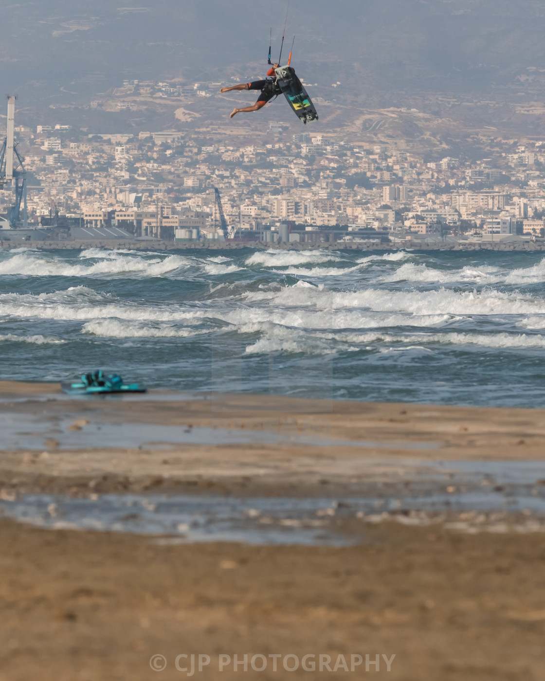 "Kitesurfing" stock image