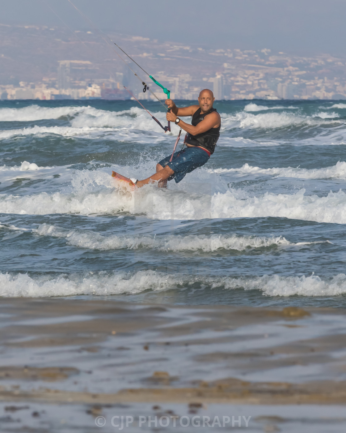 "Kitesurfing" stock image