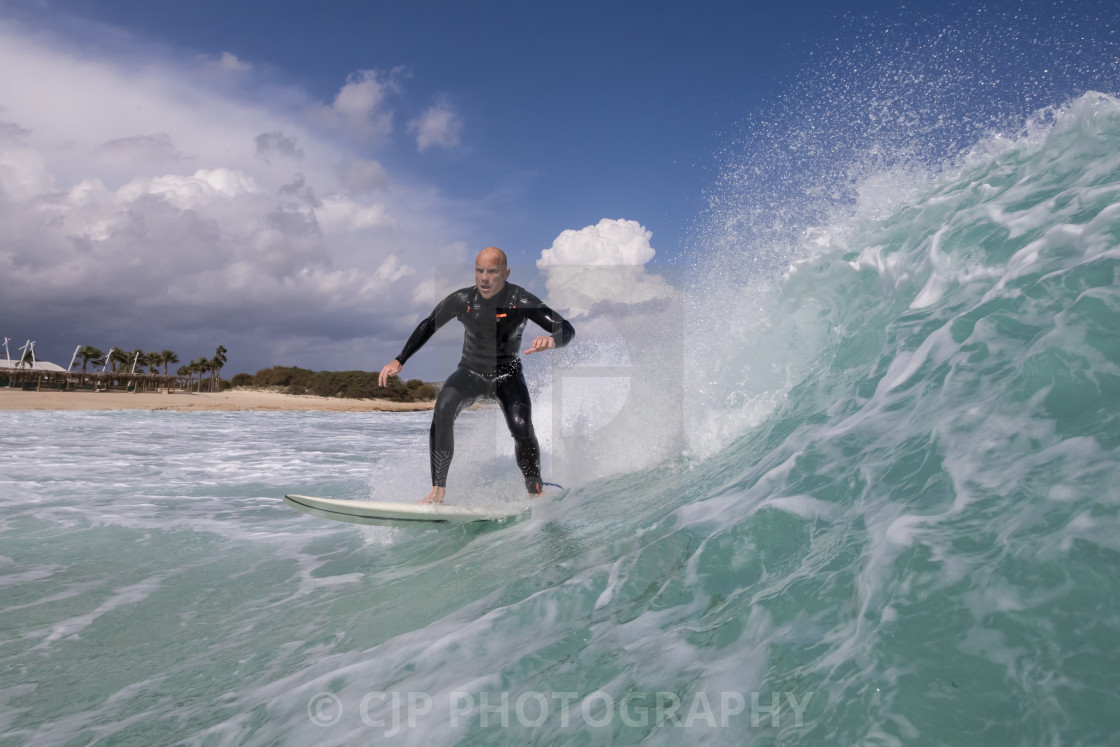 "Surfing" stock image