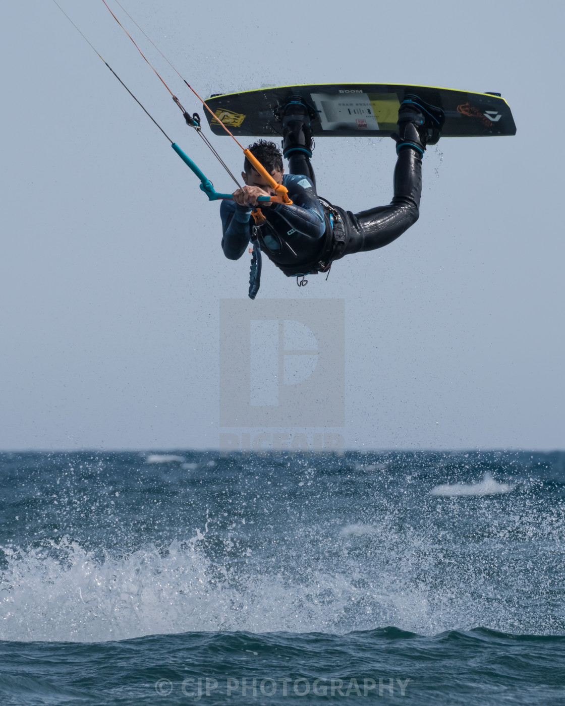 "Kitesurfing" stock image