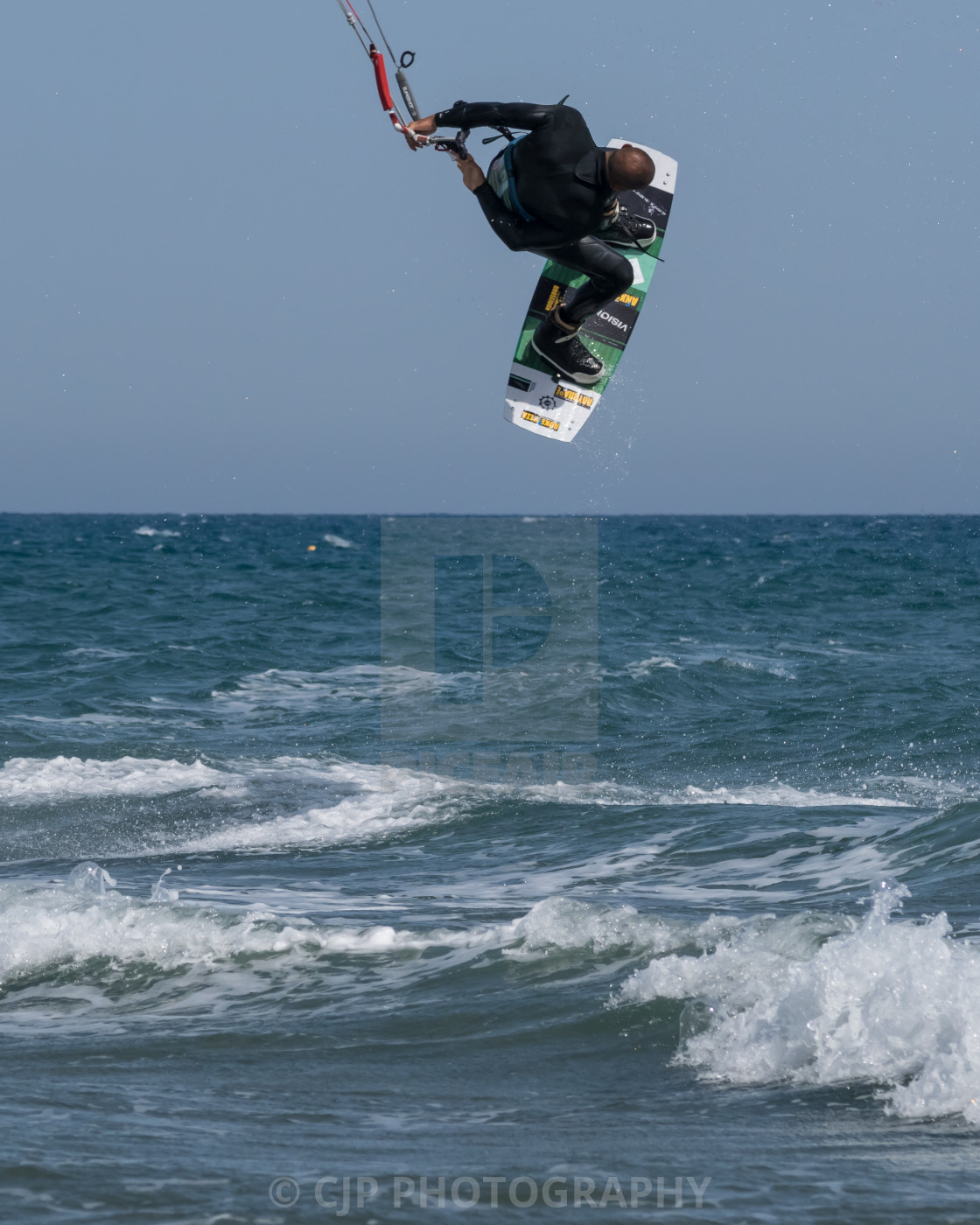 "Kitesurfing" stock image