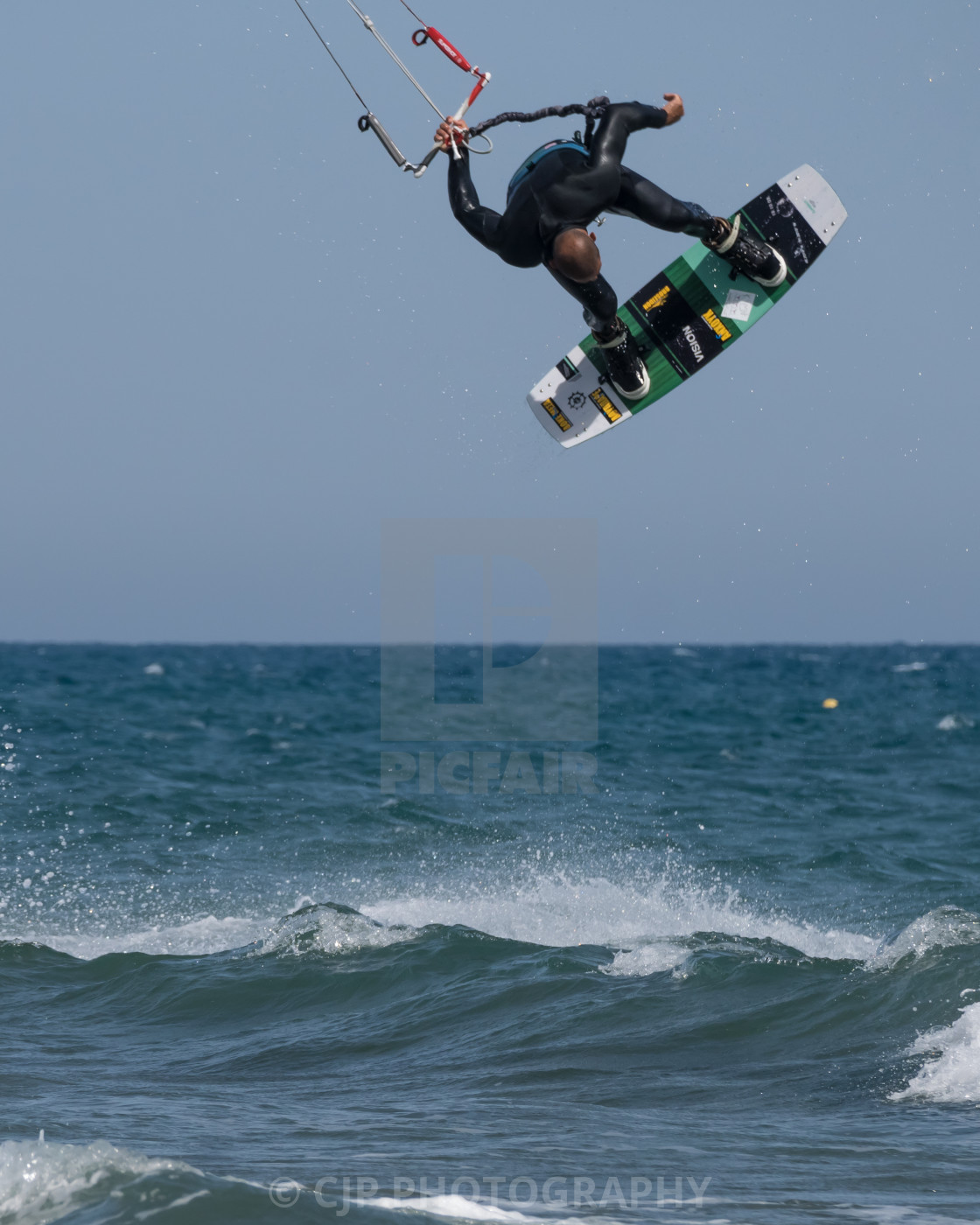 "Kitesurfing" stock image