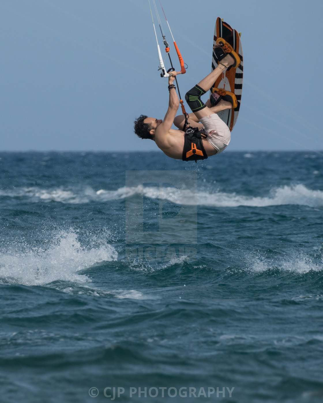 "Kitesurfing" stock image