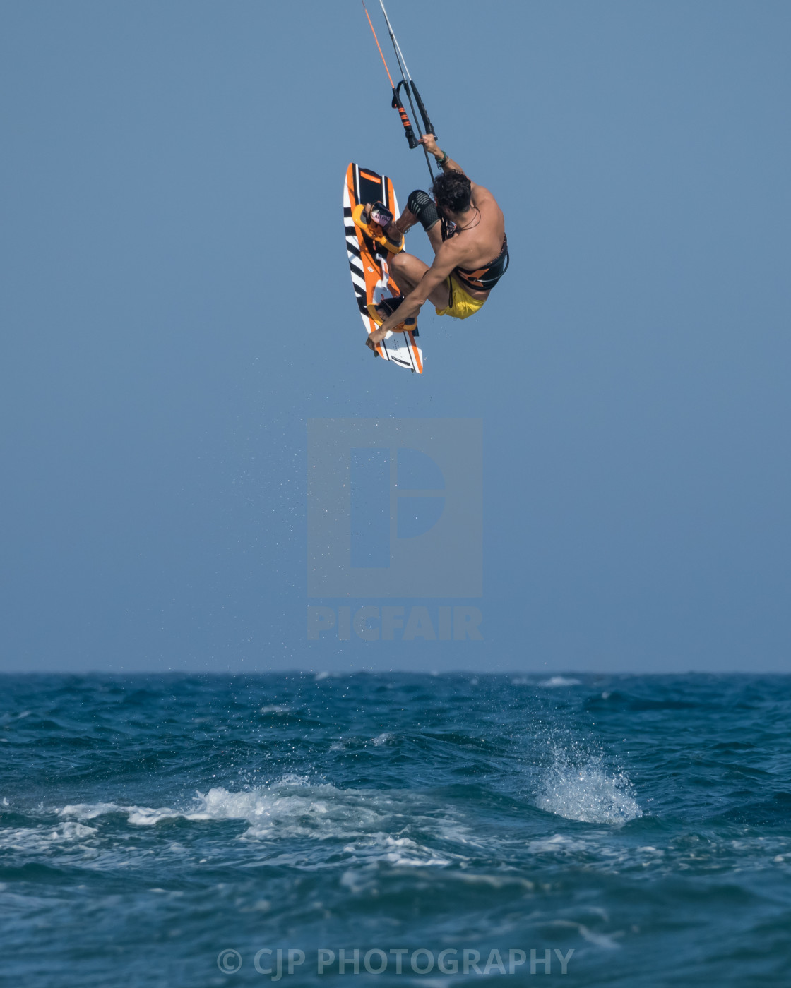 "Kitesurfing" stock image